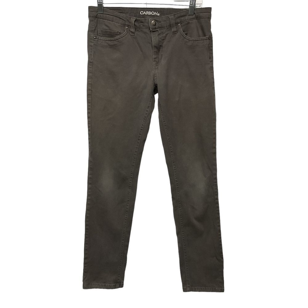 Carbon Women's‎ Mid Rise Freedom Flex Skinny Jeans Size 30/32 Gray Stretch - Picture 3 of 11